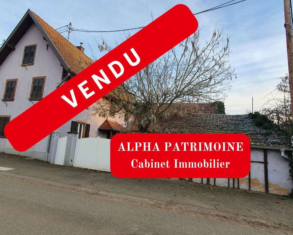 Corps de ferme WINGERSHEIM (67170) ALPHA PATRIMOINE