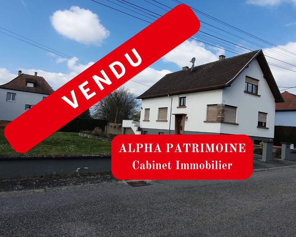 Maison HOCHFELDEN (67270) ALPHA PATRIMOINE