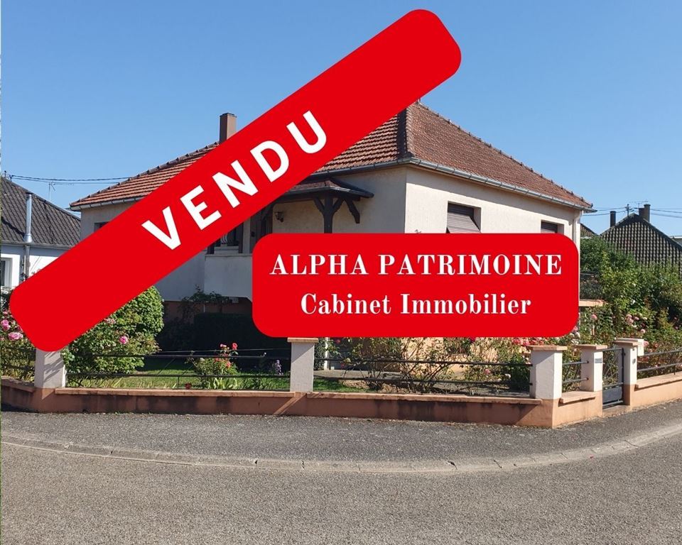 Maison de plain pied HOCHFELDEN (67270) ALPHA PATRIMOINE