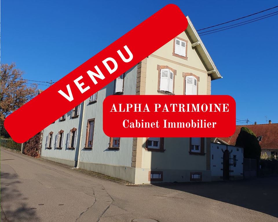 Maison traditionnelle WICKERSHEIM WILSHAUSEN (67270) ALPHA PATRIMOINE